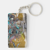 Schädelhut Schlüsselanhänger (Rückseite)