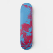 Schädelillustration Skateboard (Vorderseite)