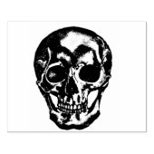 Schädeljagd Gummistempel (Prägung)