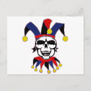 SchädelJoker Postkarte
