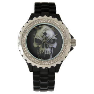 Schädeljugendlichuhr Armbanduhr