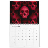 Schädelkalender 2018 kalender (Feb 2027)