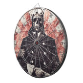 Schädelkamikaze Dartscheibe (Vorderseite rechts)