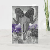 Schädelkarte Karte (Vorderseite)