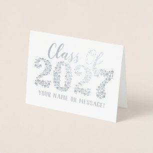 Schädelklasse 2023 Grad Silber Foil Card Folienkarte