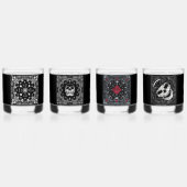 Schädelklasse Whiskyglas (Vorderseite)