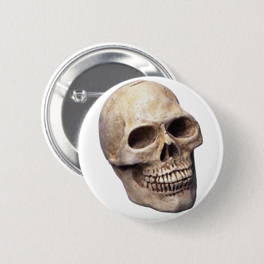 Schädelknochen Button (Vorne & Hinten)