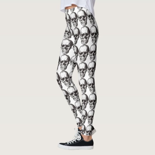 Schädelknochen Leggings (Links)