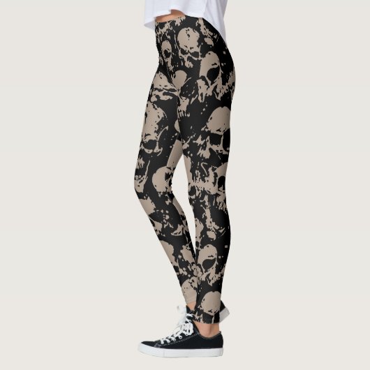 Schädelknochen Leggings (Links)