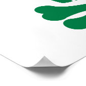 Schädelknochen Poster (Ecke)