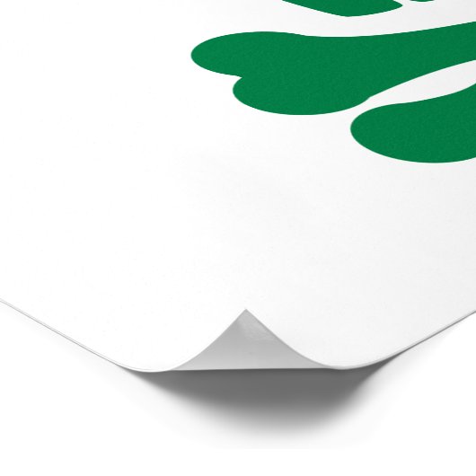 Schädelknochen Poster (Ecke)