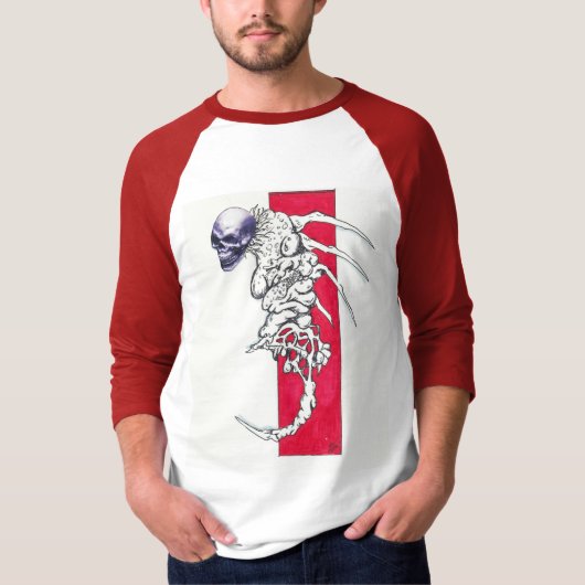 Schädelknochen T-Shirt (Vorderseite)