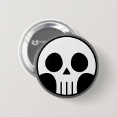 Schädelknopf Button (Vorne & Hinten)