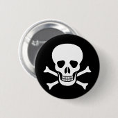 Schädelknopf Button (Vorne & Hinten)