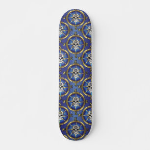 Schädelkompass Skateboard