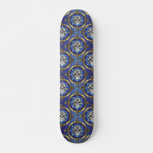 Schädelkompass Skateboard