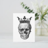 Schädelkönig Postkarte (Stehend Vorderseite)