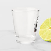 SCHÄDELKÖNIGIN SCHNAPSGLAS (Links)