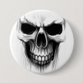 Schädelkopf Button (Vorderseite)
