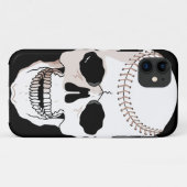 Schädelkopf Case-Mate iPhone Hülle (Rückseite (Horizontal))