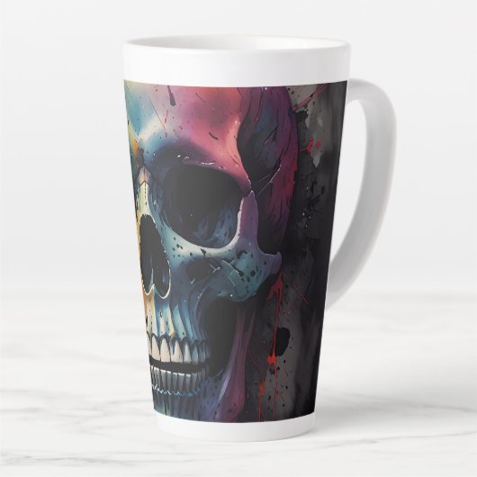 Schädelkopf Milchtasse (Rechte Ecke)