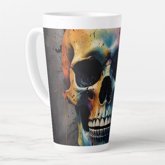 Schädelkopf Milchtasse (Linke Ecke)