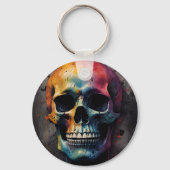 Schädelkopf Schlüsselanhänger (Rückseite)