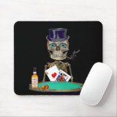 SchädelkopfT - Shirt Mousepad (Mit Mouse)