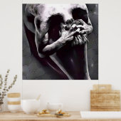 Schädelkörper Poster (Küche)