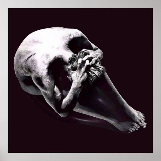 Schädelkörper Poster (Vorne)