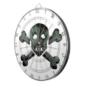 Schädelkreuze Dartscheibe (Vorderseite rechts)