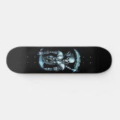 Schädelkrieger Skateboard (Horizontal)