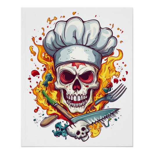 Schädelküchenmeister Poster (Vorderseite)