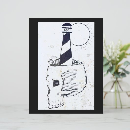 Schädelkunst (Stehend Vorderseite)