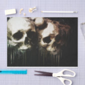 Schädelkunst Seidenpapier (Handwerk)