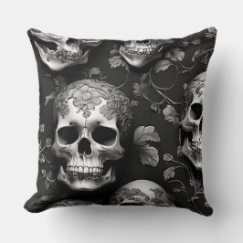 Schädelleder und mysteriös kissen