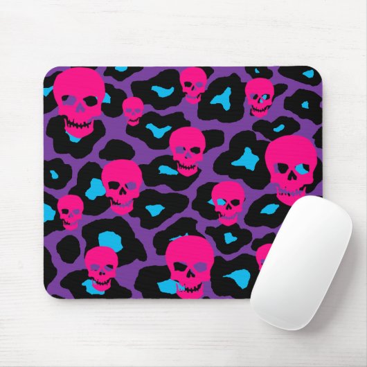 Schädelleopard Mousepad (Mit Mouse)
