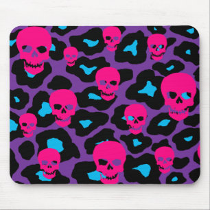Schädelleopard Mousepad