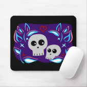 SchädelLiebe Mousepad (Mit Mouse)