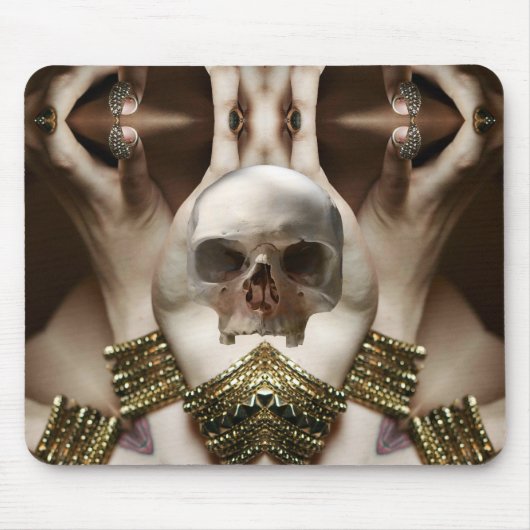 Schädelmagie Mousepad (Vorne)