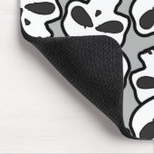 SchädelMausunterlage Mousepad (Ecke)