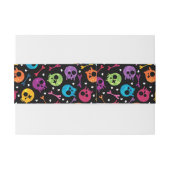 Schädelmuster 2 einladungsbanderole (Rückseitenbeispiel)