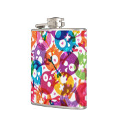 Schädelmuster 2 flachmann (Links)