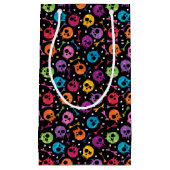 Schädelmuster 2 kleine geschenktüte (Vorderseite)