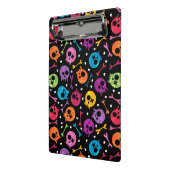 Schädelmuster 2 mini klemmbrett (Gewinkelt2)