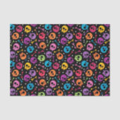 Schädelmuster 2 seidenpapier (Vorderseite)