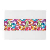 Schädelmuster 3 einladungsbanderole (Rückseitenbeispiel)