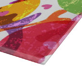 Schädelmuster 3 schneidebrett (Ecke)