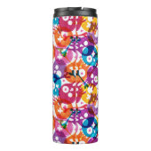Schädelmuster 3 thermosbecher (Rückseite)