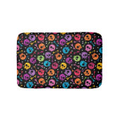 Schädelmuster Badematte (Vorderseite)